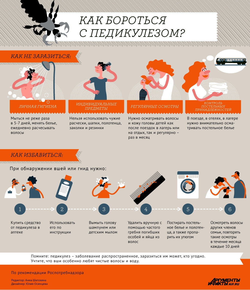 Осторожно! Педикулез