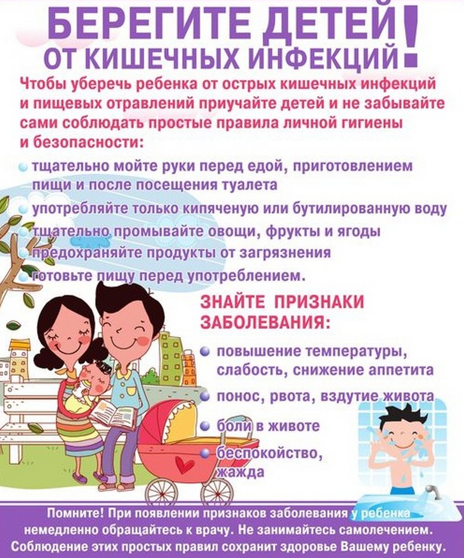 Берегите детей от кишечных инфекций